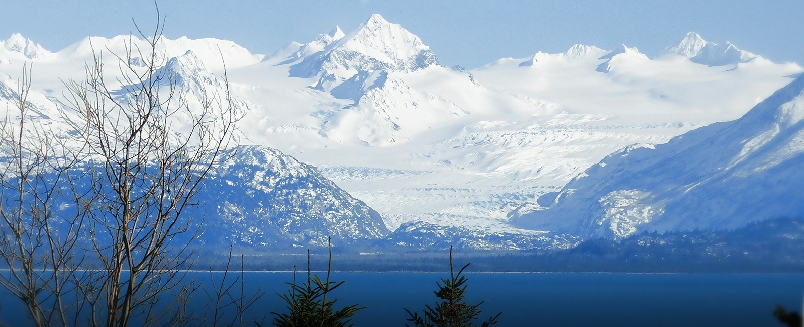Mountain and bay view